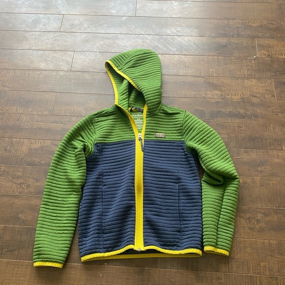 L.L. Bean Alright full zip Colorblock hoodie - Picture 3 of 8